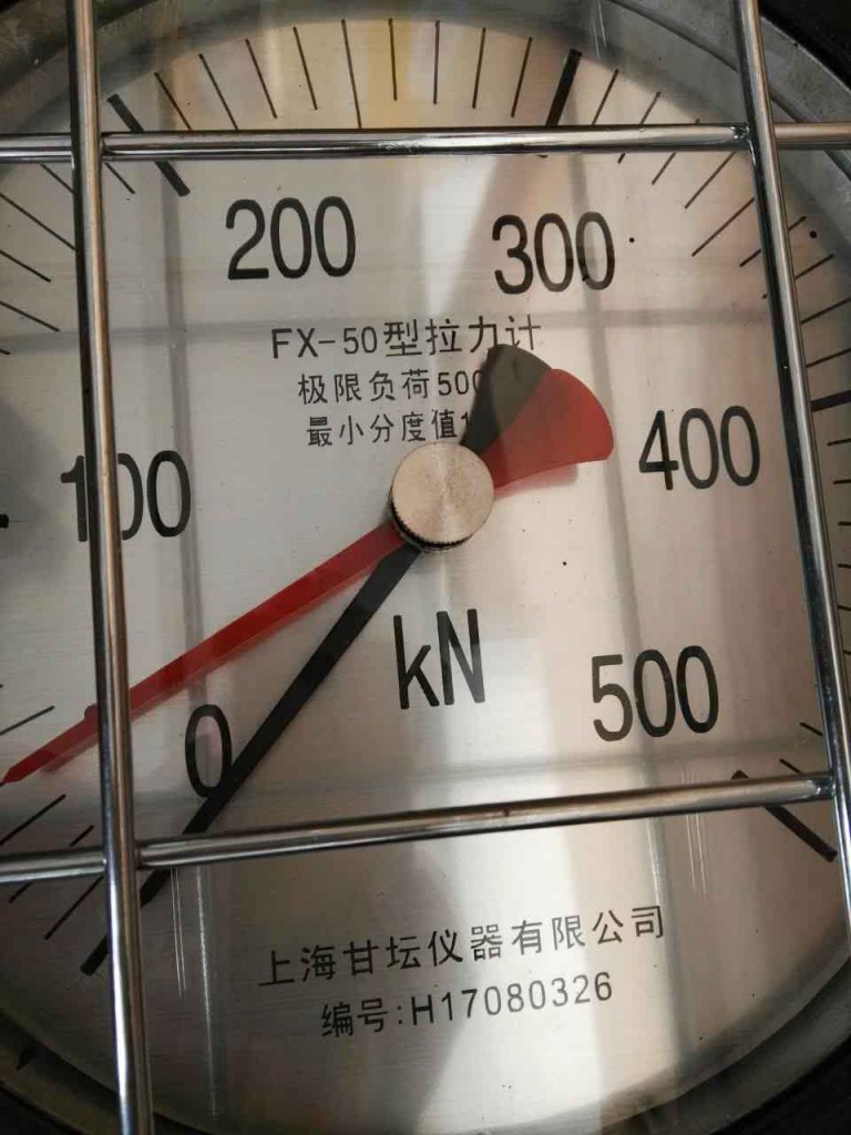 200-500KN表盘式机械拉力计(定制精度1.0级​)